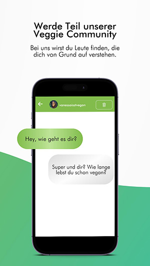Vegane Dating App Chatten
